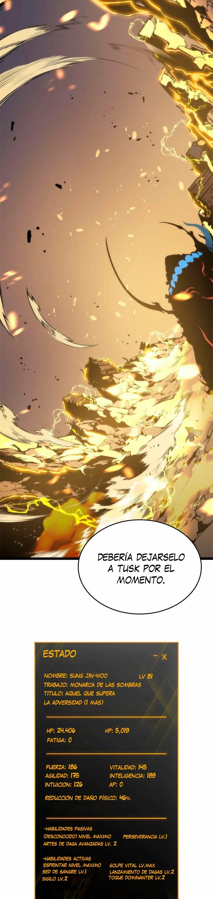 Solo Subiendo de level > Capitulo 80 > Page 261